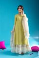 Image for Kusvaa Vcr222 Lavishka Chanderi Kurta Front