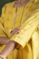 Image for Kusvaa Vcr231 Despina Chanderi Kurta Dupatta Set Closeup 2