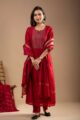Image for Kusvaa Ws1066 Aani Chanderi Complete Suit Set Featured