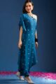Image for Kusvaa Ws1067 Niyas Muslin Kaftan With Palazzo Set Side
