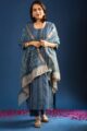 Image for Kusvaa Ws1070 Aamira Chanderi Complete Suit Set Featured