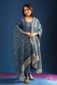 Image for Kusvaa Ws1070 Aamira Chanderi Complete Suit Set Front