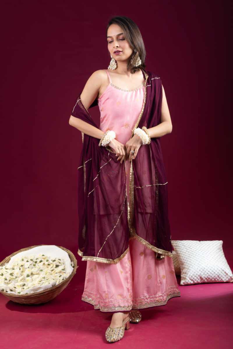 Image for Kusvaa Ws1072 Nimphy Complete Sharara Set Featured