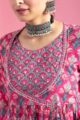 Image for Kusvaa Wsr415 Chitradevi Cotton Kurta With Dhoti Set Closeup