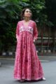 Image for Kusvaa Wsr420 Giynna Cotton Handblock Dress Side