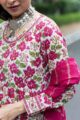 Image for Kusvaa Wsr421 Marsali Handblock Complete Suit Set Closeup