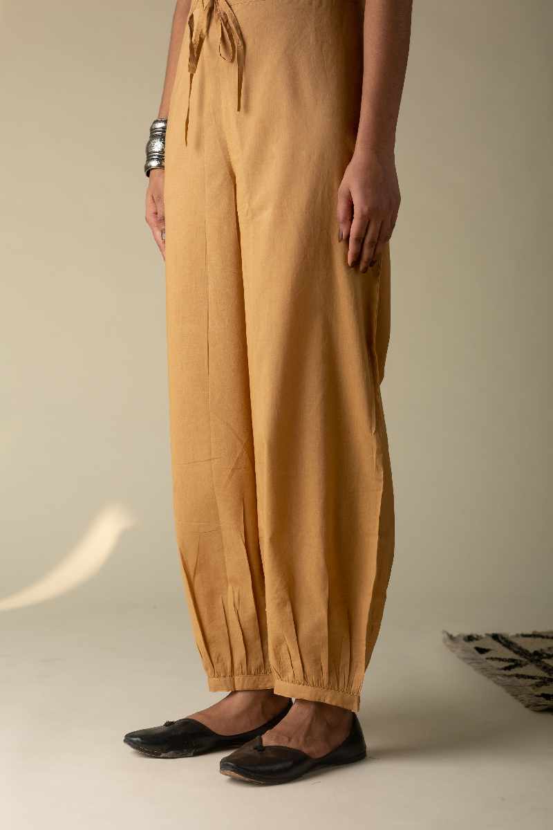 Image for Kusvaa Sap19 Cotton Salwar Camel Featured New