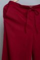 Image for Kusvaa Sap19 Cotton Salwar Maroon Closeup 2 New
