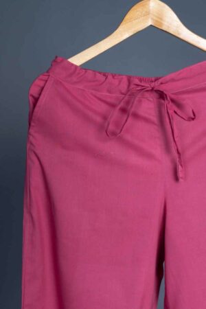 Image for Kusvaa Sap19 Cotton Salwar Rosepink Sitting
