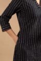 Image for Kusvaa Vcr234 Utkarika Cotton Straight Kurta Side