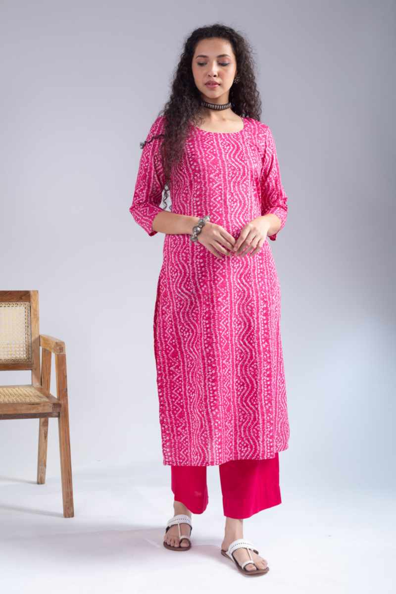 Image for Kusvaa Vcr242 Urice Cotton Straight Fit Kurta Featured
