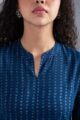 Image for Kusvaa Vcr246 Umayma Cotton Straight Kurta Closeup 2