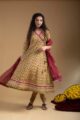 Image for Kusvaa Wsr423 Pratyaksha Handblock Complete Suit Set Front
