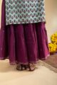 Image for Kusvaa Wsr424 Yesasri Cotton Complete Skirt Set Closeup 2