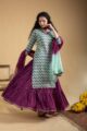 Image for Kusvaa Wsr424 Yesasri Cotton Complete Skirt Set Front