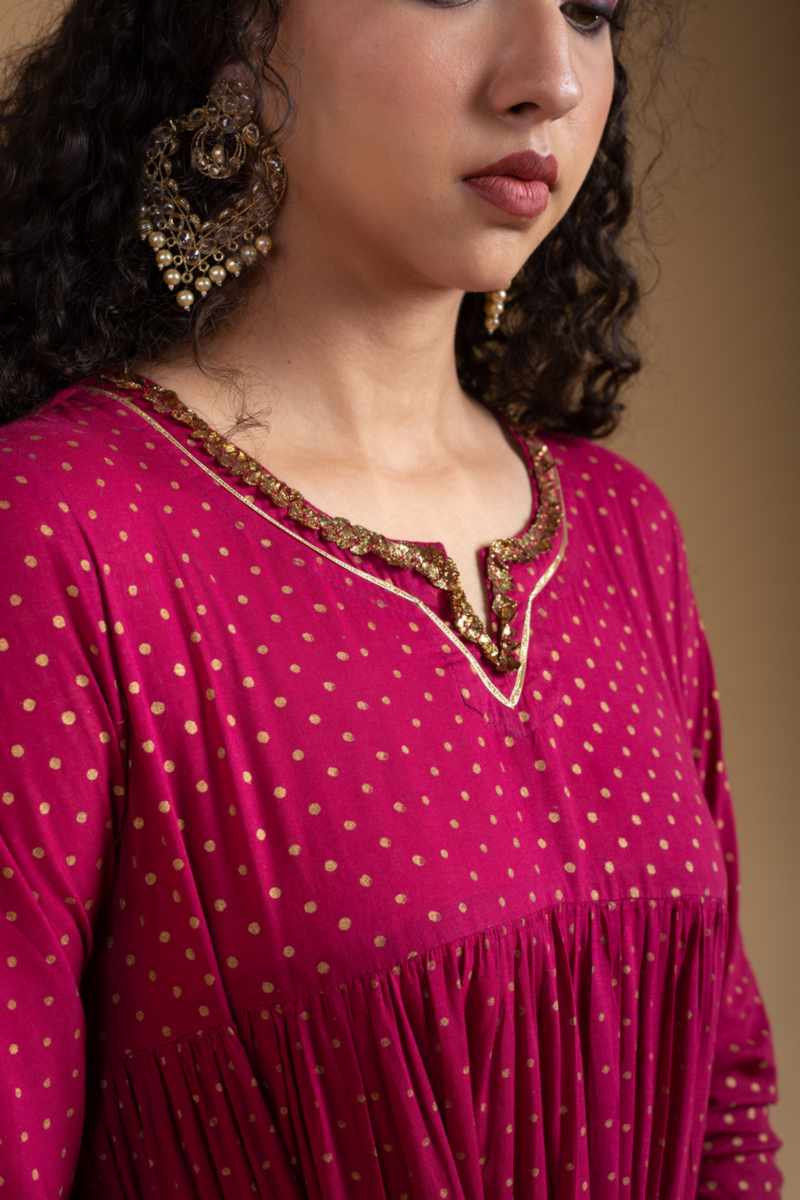 Image for Kusvaa Wsr425 Gautami Cotton Complete Suit Set Closeup