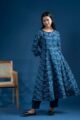 Image for Kusvaa Bpr51 Mandalyn Cotton Handblock Kurta Side New