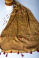 Image for Kusvaa Kiadupatta43 Mrinalini Kalamkari Modal Stole Closeup