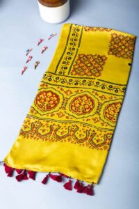 Image for Kusvaa Kiadupatta44 Niesha Kalamkari Modal Stole Featured