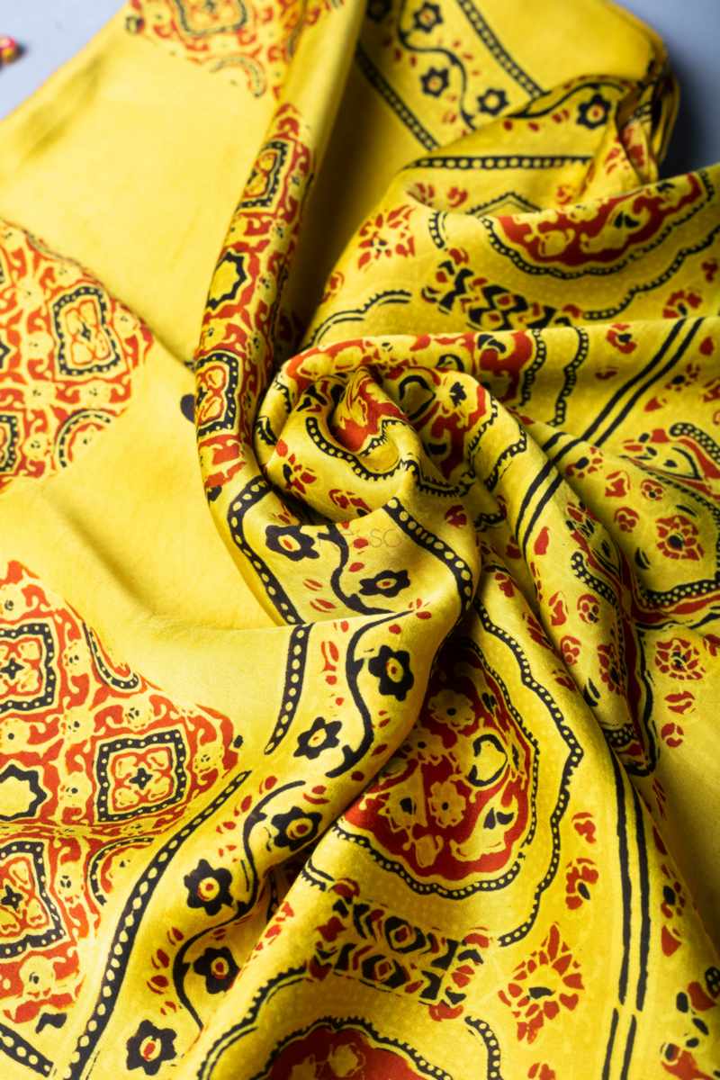 Image for Kusvaa Kiadupatta44 Niesha Kalamkari Modal Stole Front