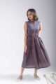 Image for Kusvaa Ne26 Jyoti Cotton Stripe Dress Side