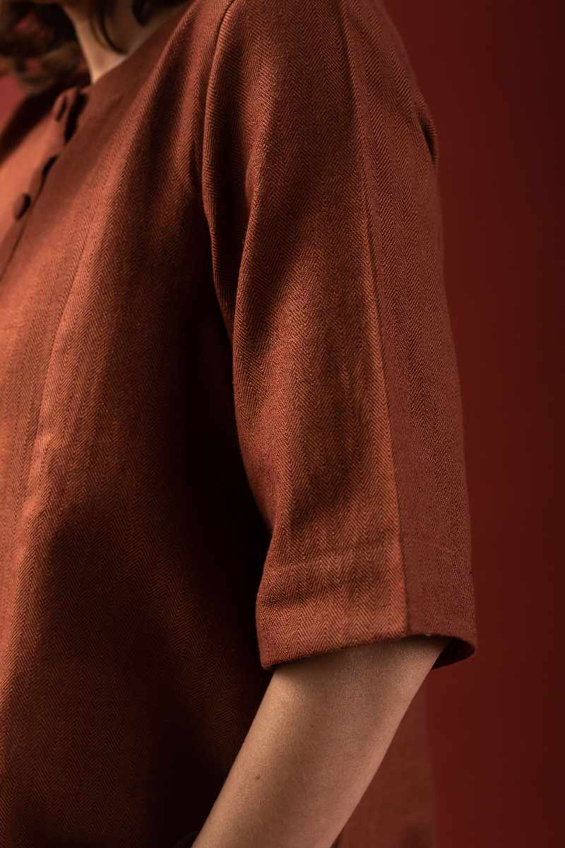 Image for Kusvaa Ws1081 Nanthini Co Ord Set Closeup 2 New