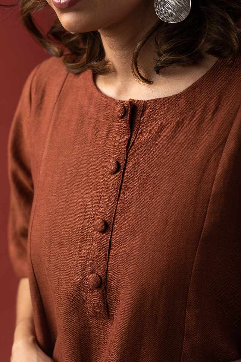 Image for Kusvaa Ws1081 Nanthini Co Ord Set Closeup New