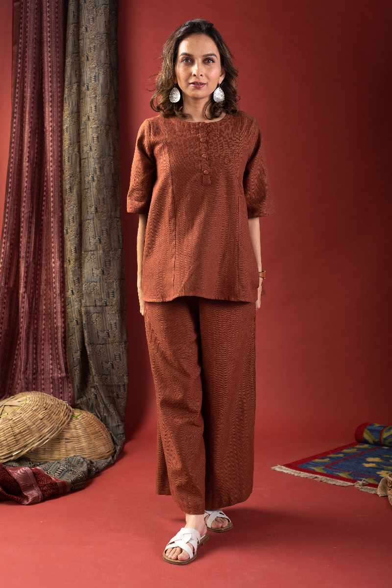Image for Kusvaa Ws1081 Nanthini Co Ord Set Front New