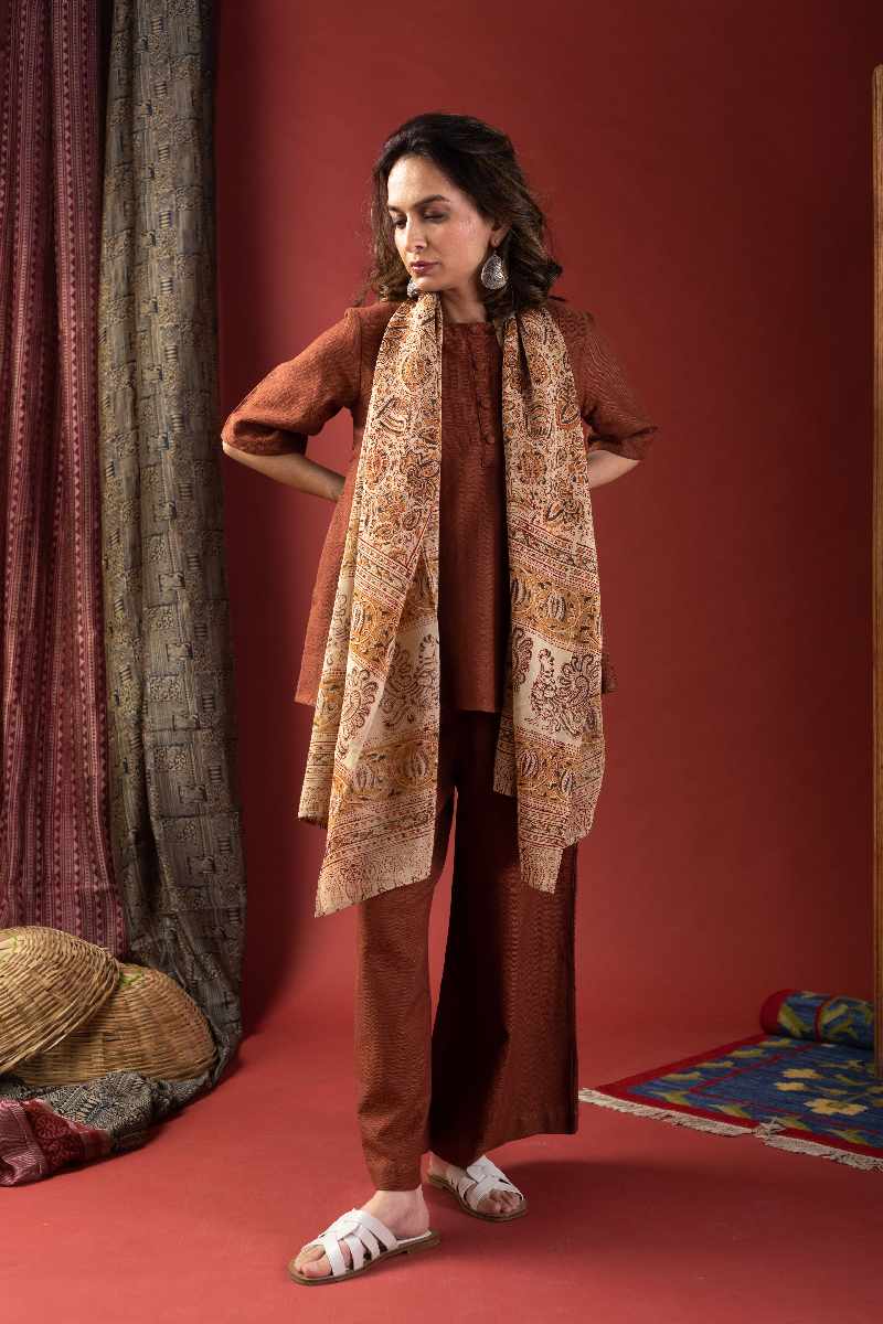 Image for Kusvaa Ws1081 Nanthini Co Ord Set Neck New