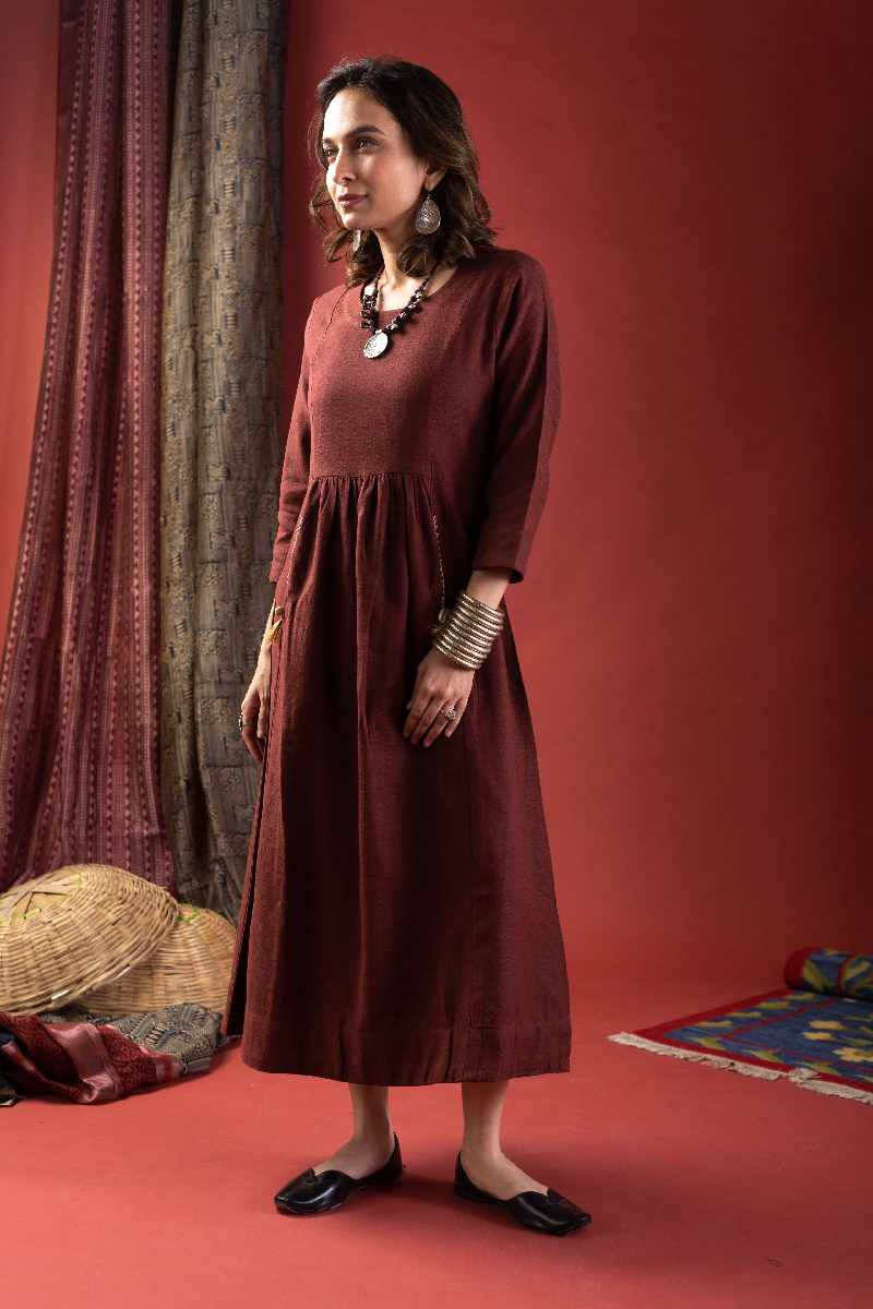 Image for Kusvaa Ws1084 Shini Dress With Necklace Side New