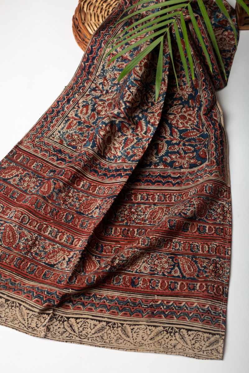 Image for Kusvaa Chdu13 Vicitra Assam Silk Stole Side