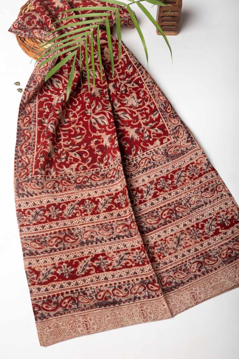 Image for Kusvaa Chdu20 Yesasri Assam Silk Stole Side