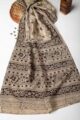 Image for Kusvaa Chdu22 Suda Assam Silk Stole Closeup