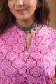 Image for Kusvaa Kusvaavcr02 Umika Cotton Jaal Print Kurti Closeup