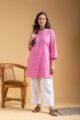 Image for Kusvaa Kusvaavcr02 Umika Cotton Jaal Print Kurti Front