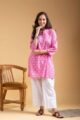 Image for Kusvaa Kusvaavcr02 Umika Cotton Jaal Print Kurti Side