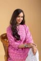 Image for Kusvaa Kusvaavcr02 Umika Cotton Jaal Print Kurti Sitting
