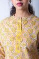 Image for Kusvaa Kusvaavcr03 Guri Cotton Jaal Print Kurta Closeup