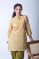 Image for Kusvaa Kusvaavcr03 Guri Cotton Jaal Print Kurta Side