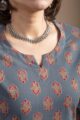 Image for Kusvaa Mbek02 Premala Cotton Bootil Print Kurta Closeup