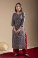 Image for Kusvaa Mbek02 Premala Cotton Bootil Print Kurta Featured