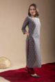 Image for Kusvaa Mbek02 Premala Cotton Bootil Print Kurta Front