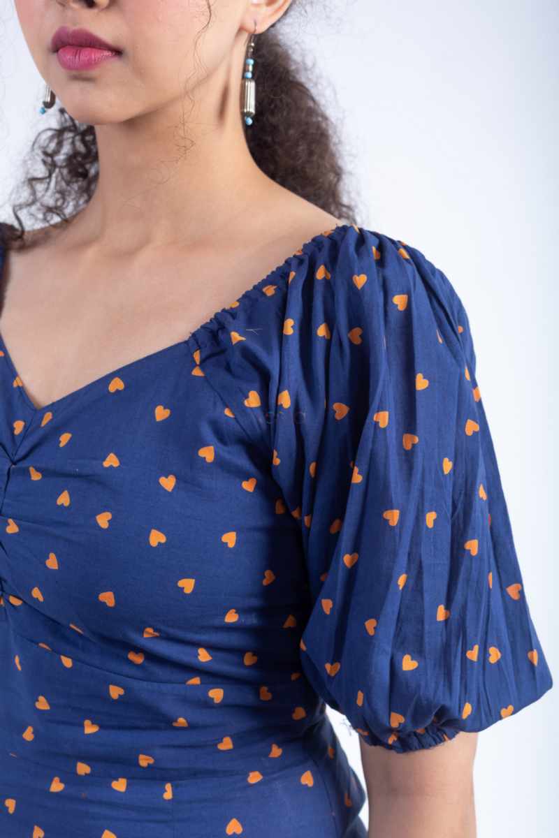 Image for Kusvaa Ne23 Lalima Cotton Dress Closeup