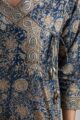Image for Kusvaa Ne32 Suhani Cotton Kalamkari Kurta Sitting