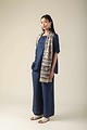 Image for Kusvaa Ne38 Tiara Linen Satin Co Ord Set Side New