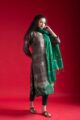 Image for Kusvaa Nekurta20 Chandria Tussar Kurta Pant Set Side