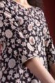 Image for Kusvaa Vcr256 Mitali Cotton Floral Jaal Print Kurta Closeup 2