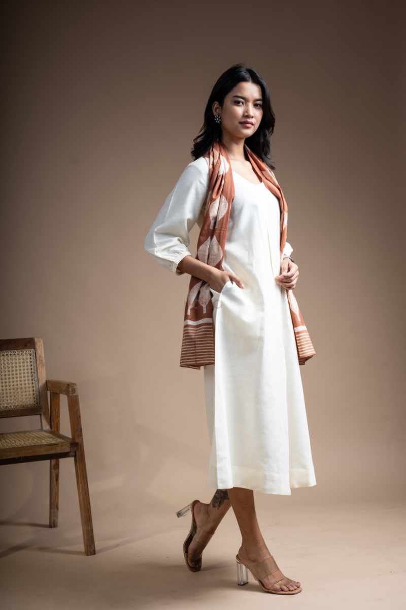 Image for Kusvaa Ws1038 Saisha Linen Dress Front