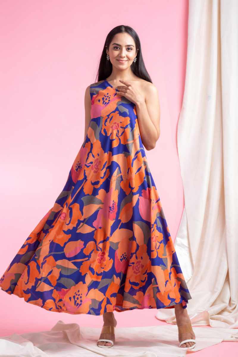 Image for Kusvaa Avdaf277 Mahesa Muslin Dress Side