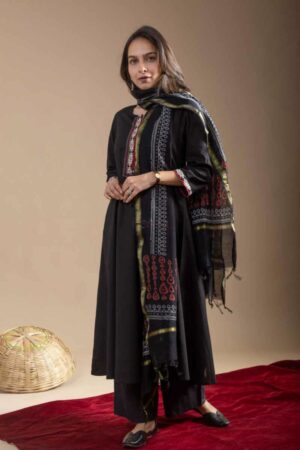 Image for Kusvaa Vcr258 Bilvani Cotton Kurta Dupatta Set Featured